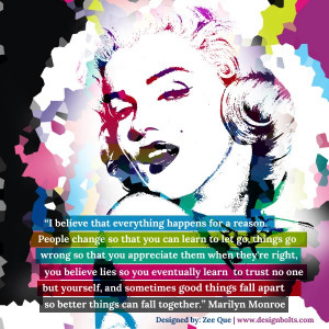 Marilyn Monroe Quote about life