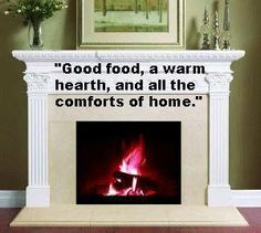 ... and all the comforts of home.