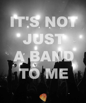 It's Just Not A Band To Me
