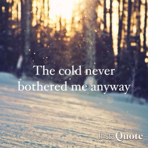 Let it go Elsa frozen... I love this song and movie:)