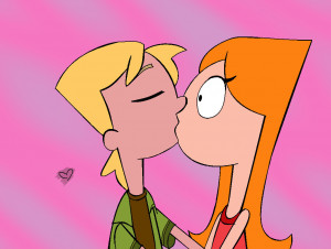 Phineas and Ferb Jeremy Kissed Candace!