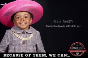 Civil rights and human rights activist, Ella Josephine Baker