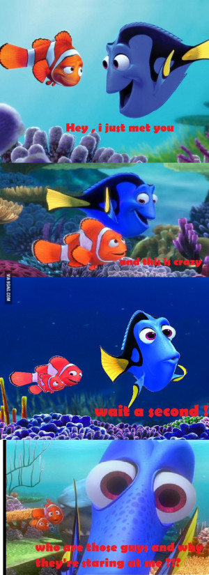 Missing dory from finding nemo..