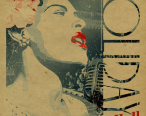 Billie Holiday Poster. Lady Day Sin gs the Blues live at Carnegie Hall ...