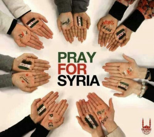 Pray for syria ♥♥♥