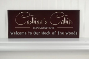 Welcome To Our Family Quotes Welcome family name sign