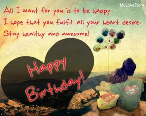 Cute Love Quotes For Your Boyfriend On His Birthday | mylovestory12345 ...