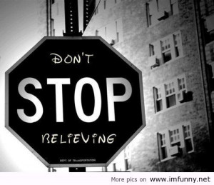 Disney Graffiti, Don't Stop Believing