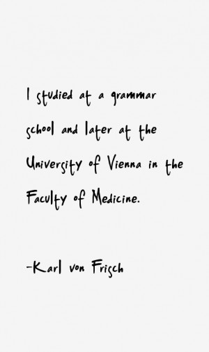 Karl von Frisch Quotes & Sayings