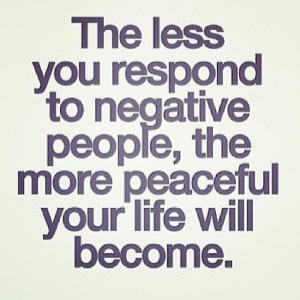 Negative People Images Respond to negative people