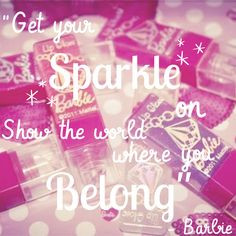Don't forget to sparkle! #barbie #quote #makeup #markwins More