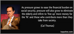 As pressure grows to ease the financial burden on social security ...