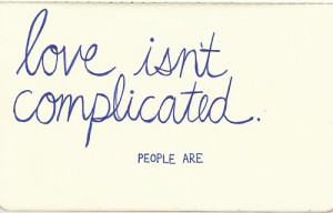 complicated, love, people