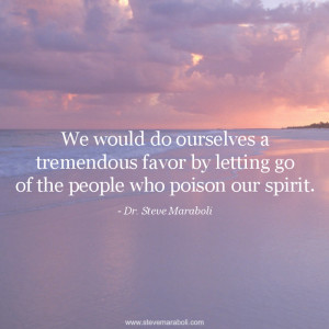 We would do ourselves a tremendous favor by letting go of the people ...