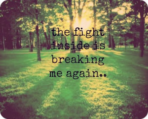 quotes depression scared love