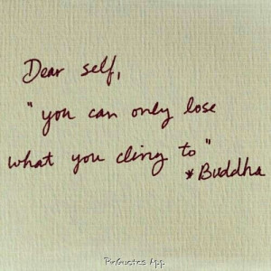 Dear self..