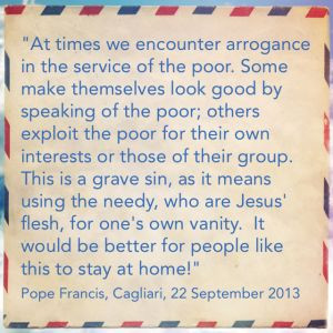 Am I arrogant or of true service? Pope Francis challenges us to ...