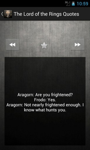 View bigger - The Lord of the Rings Quotes for Android screenshot