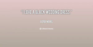 love a black wedding dress.
