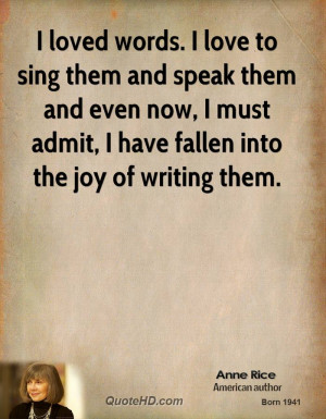 Anne Rice Quotes
