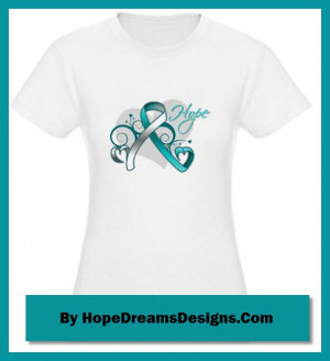 Cervical Cancer Survivor Quotes Hope cervical cancer shirts