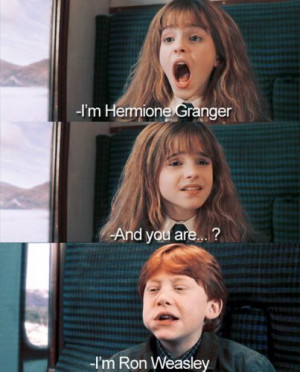 harry potter hermione granger ron weasley love