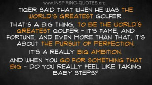 Inspiring Quotes: Tiger Woods Inspirational | PopScreen