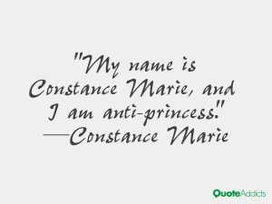My name is Constance Marie and I am anti princess Wallpaper 2