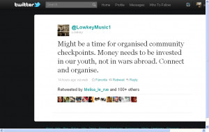 Read here: Twitter / @LowkeyMusic1: Might be a time for organi ... ]