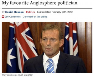 Tony Abbott Funny Quotes
