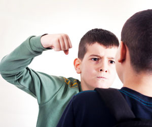 Aggressive Boys Tend to Develop Into Physically Stronger Teens