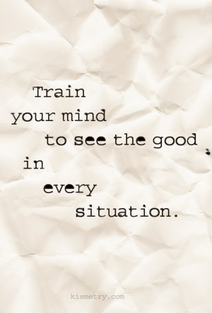 Everything On Your Mind to See the Good Train
