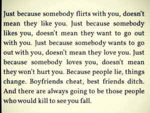 Boyfriends cheat, Best friends ditch...