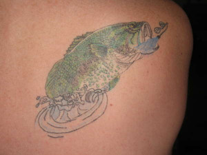 Bass Fishing Tattoo Credited picture