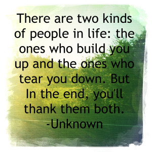 ... , the positive people significantly outnumber the negative people