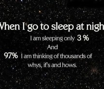 night sleep sleepless thoughts