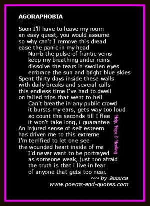agoraphobia by jessica no last name source http www poems and quotes ...