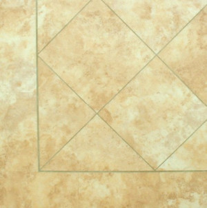 Diagonal Tile Pattern with Border