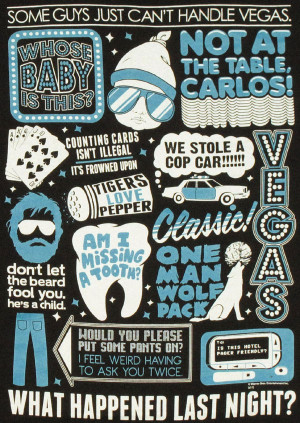 Hangover Quote T Shirt