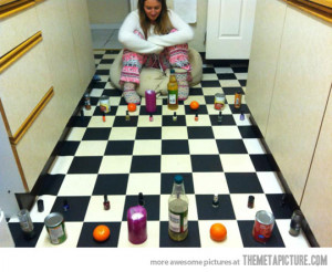 funny chess board floor game
