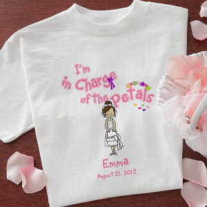 The Our Flower Girl © Youth T-Shirt is a great gift idea that offers ...