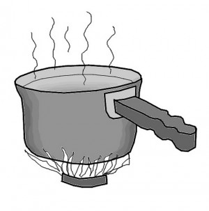Boiling Water Cartoon