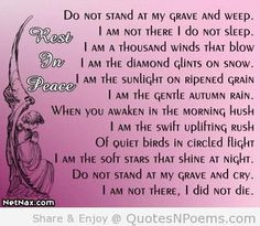 Quotes & Sayings & Phrases » Sad Quotes About Death Of A Grandma More