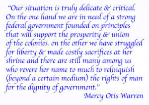 Mercy Otis Warren