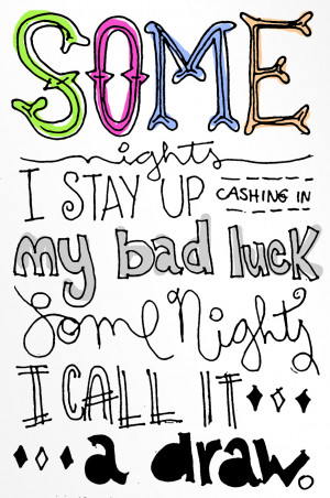 ... some nights fun fun song lyrics music drawing doodle give me a song