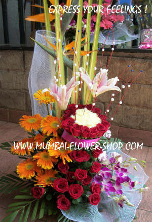 Flowers Mumbai Online Credited