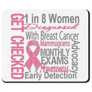 Breast Cancer Awareness ~ GET CHECKED