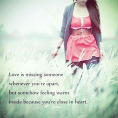 long distance love More