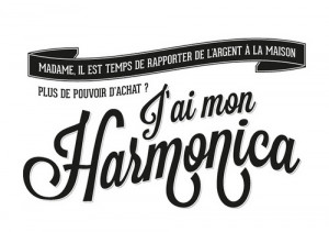 Harmonica - quotes - typographie