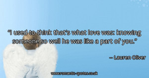 used-to-think-thats-what-love-was-knowing-someone-so-well-he-was ...